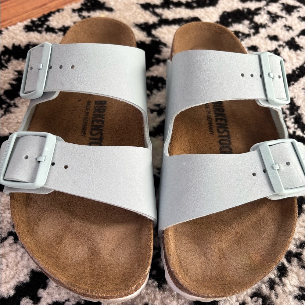 Birkenstock Sky Blue Double Strap Sandals
